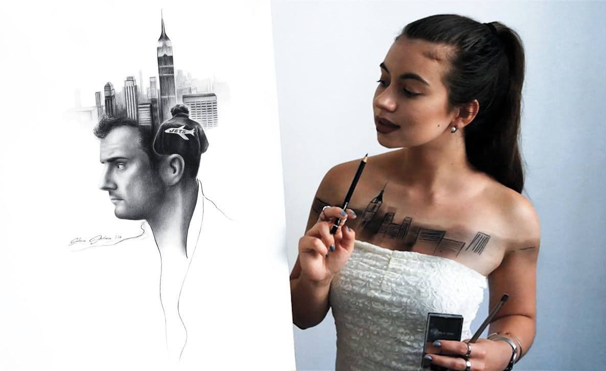08.2017// Interpreted Portrait Drawing of Gary Vaynerchuk