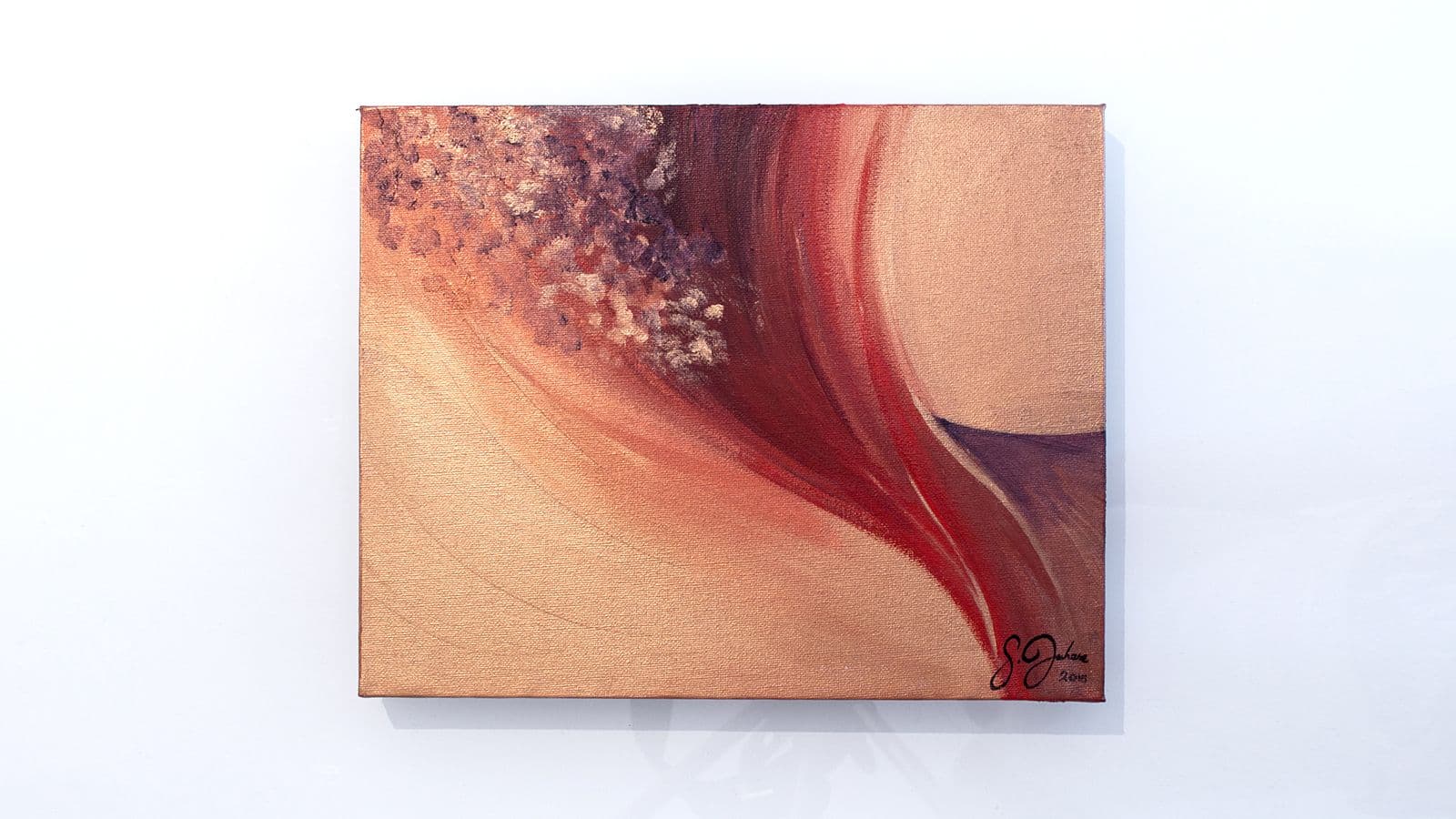 08. 2015 // Abstract Painting Gold